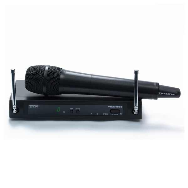 Trantec S4.04-HD-EB GD5 Handheld Wireless System, Dynamic Capsule, System Front View