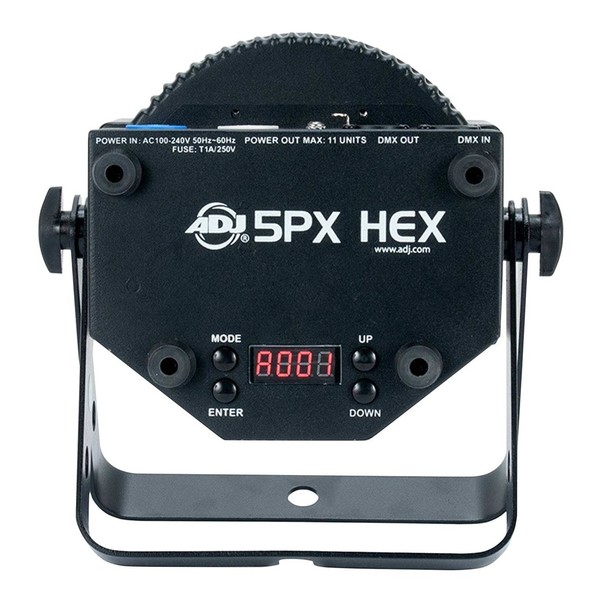 ADJ 5PX HEX LED Par Can, Rear