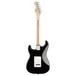 Squier Bullet Stratocaster, Black - Back