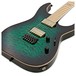 ESP E-II M-II NT Hipshot, Black Turquoise Burst