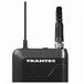 Trantec S4.04-L-EB GD5 Lapel Microphone Wireless System, Beltpack Top and Mic Connection