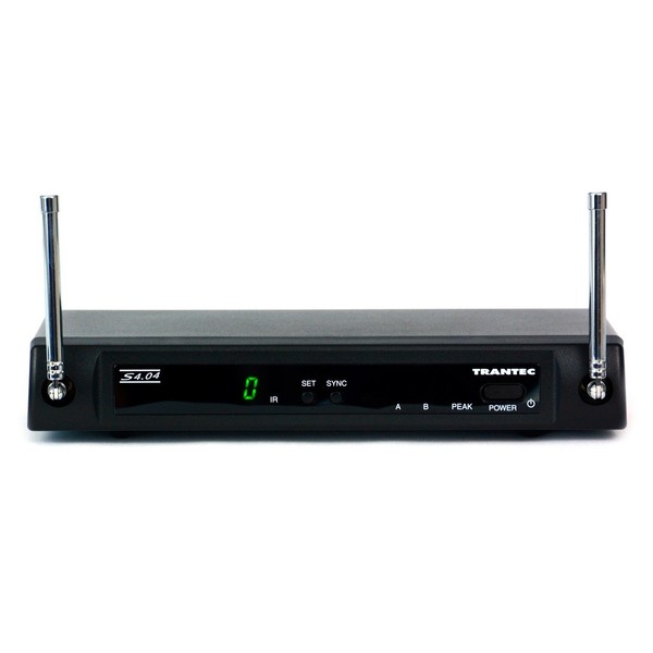 Trantec S4.04-B-EB GD5 Beltpack Wireless System, No Microphone, Receiver Front