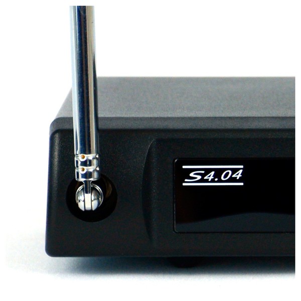 Trantec S4.04-B-EB GD5 Beltpack Wireless System, No Microphone, Receiver Left