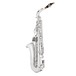 Alto Saxophone by Gear4music, Nickel - B-Stock