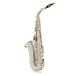 Alto Saxophone by Gear4music, Nickel - B-Stock