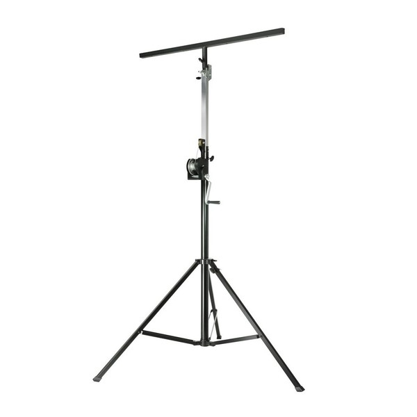 Adam Hall SWU400 T Wind Up Lighting Stand with T-Bar