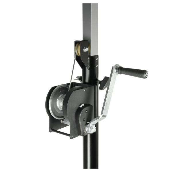 Adam Hall SWU400 T Wind Up Lighting Stand with T-Bar Handle
