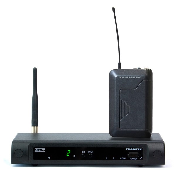 Trantec S4.10-B-EB GD4 Beltpack Wireless System, No Microphone, Ch70, Full System
