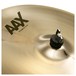 Sabian AAX 16'' V Crash Cymbal, Brilliant Finish - Close Up