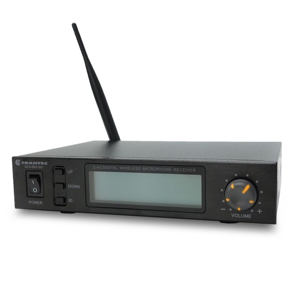 Trantec S2.4BX Digital Beltpack Wireless System, 2.4GHz, Receiver Front