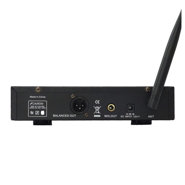 Trantec S2.4BX Digital Beltpack Wireless System, 2.4GHz, Receiver Rear
