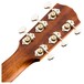 Fender PM-3 Triple-0 Mahogany Acoustic, Natural - Headstock (Back)