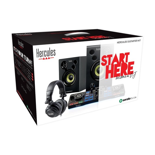 Hercules DJStarter Kit - Box