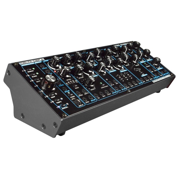 Delta Cep A Desktop Paraphonic Synthesizer - Angled