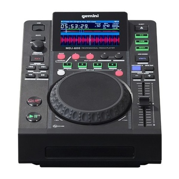 Gemini MDJ-600 Professional CD & USB Media Player 