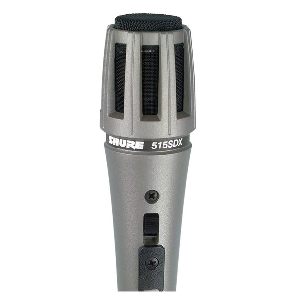 Shure 515SDX Cardioid Dynamic Microphone - close