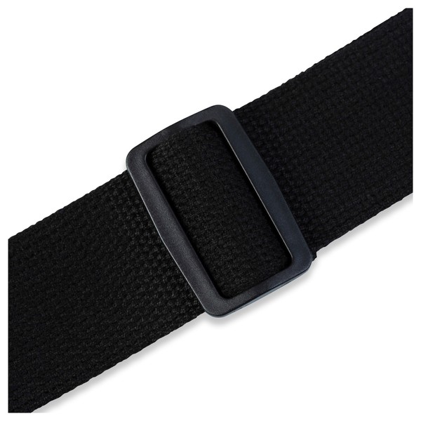 Levys 2" Cotton Guitar Strap w/ Leather Ends, Black Buckle