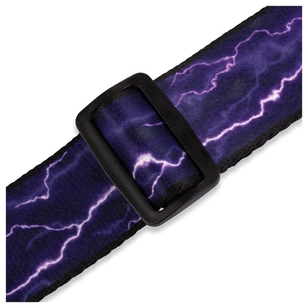 Levys 2" Polyester Guitar Strap, Lightning Buckle