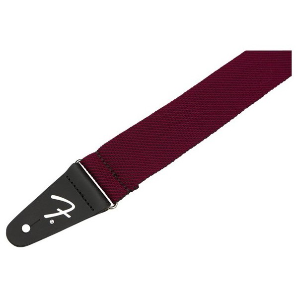 Fender 2" Modern Tweed Strap, Black and Red