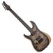 Schecter Reaper-6 Left Handed, Satin Charcoal Burst