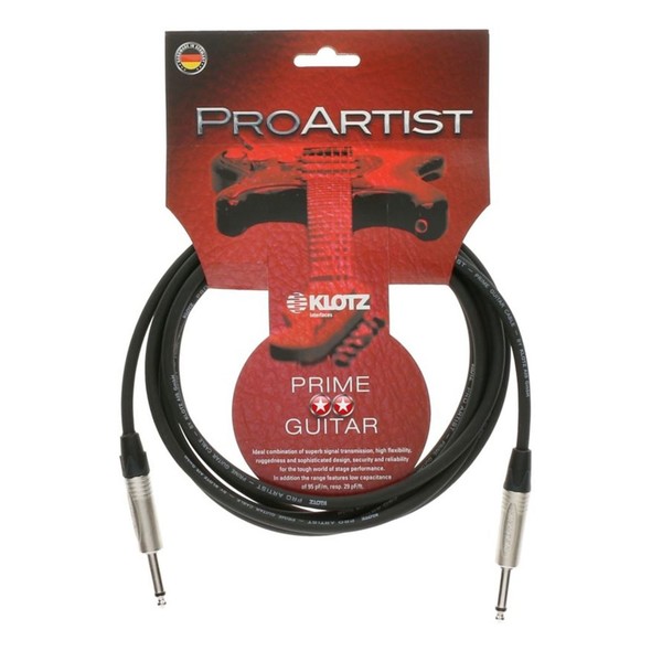 Klotz Pro Artist Instrument Cable, 9m - Main View