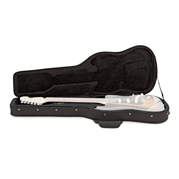Electric Guitar Foam Case by Gear4music open