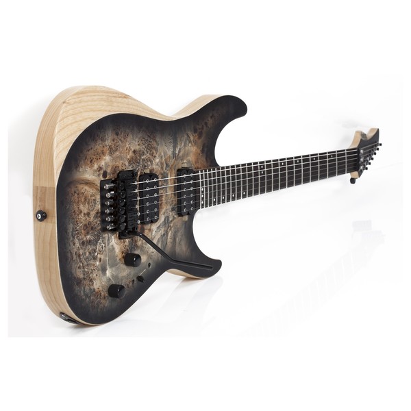 ギター Schecter Reaper-6 FR Charcoal Burst Schecter Reaper-6 FR, Satin Charcoal Burst | Gear4music