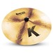 Zildjian K Cymbal Pack w/ Cymbal Gig Bag - 19'' Dark Thin Crash