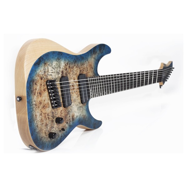 Schecter Reaper-7 Multiscale, Satin Sky Burst Standing