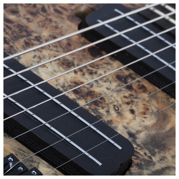 Schecter Reaper-7 Multiscale, Satin Charcoal Burst Pickups