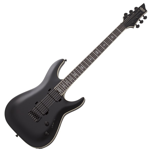 Schecter C-1 SLS Evil Twin, Satin Black