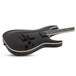 Schecter C-1 SLS Evil Twin, Satin Black Tilt