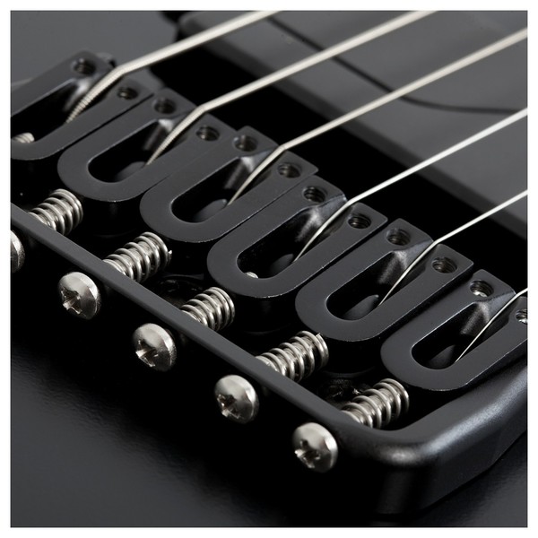 Schecter C-1 SLS Evil Twin, Satin Black Bridge