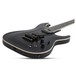 Schecter C-1 FR S SLS Evil Twin, Satin Black Laying Down