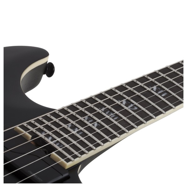 Schecter C-1 FR S SLS Evil Twin, Satin Black Neck