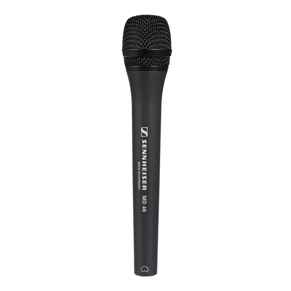 Sennheiser MD 46 Dynamic Vocal Microphone, Cardioid, Full Microphone