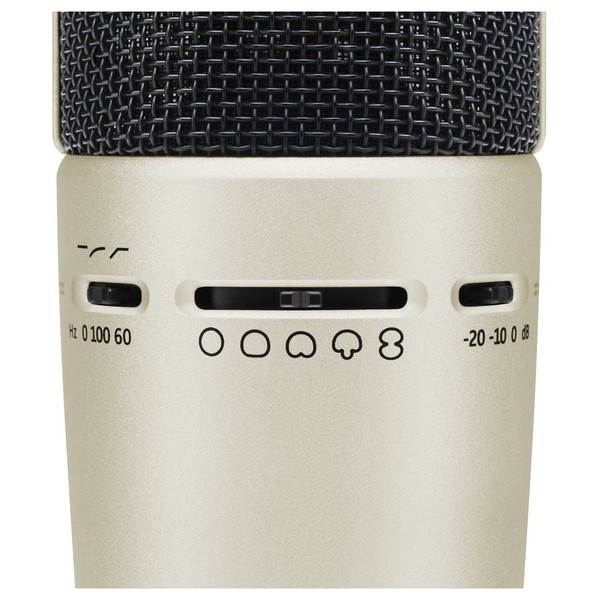 Sennheiser Mark 8 Dual-Diaphragm Condenser Microphone, Switches