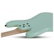 Schecter J-4 Bass, Sea Foam Green back