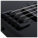 Schecter J-4 Bass, Gloss Black Bridge