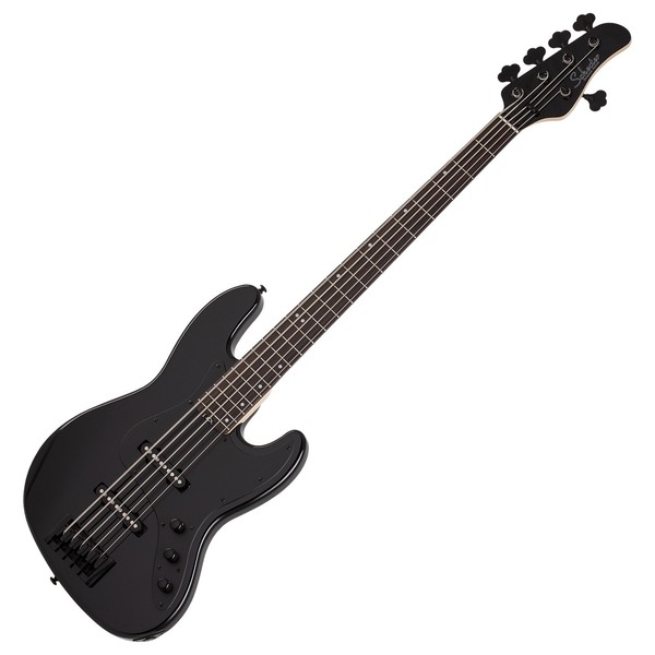 Schecter J-5 Bass, Gloss Black