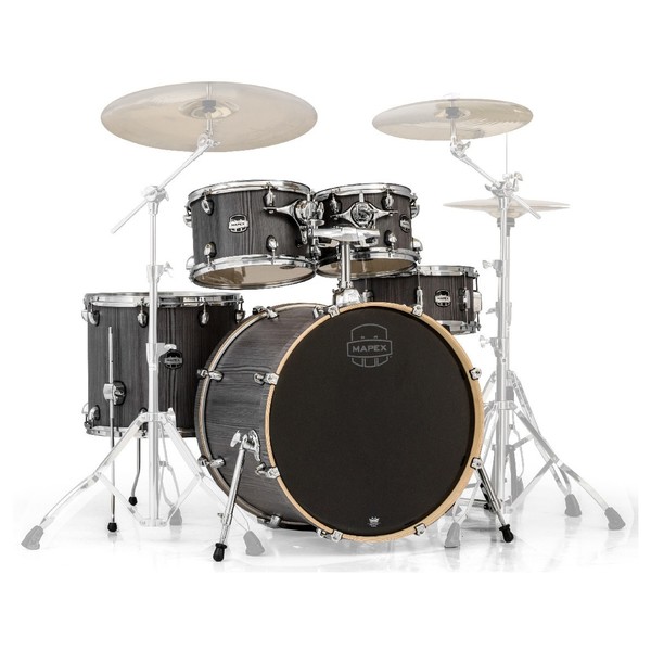 Mapex Mars 22'' Rock 5 Piece Shell Pack, Smokewood - Main Image