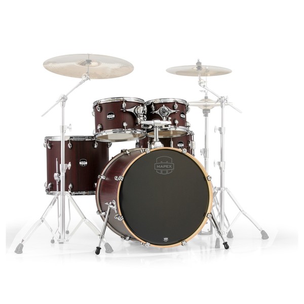 Mapex Mars 22'' Rock 5 Piece Shell Pack, Bloodwood - Main Image