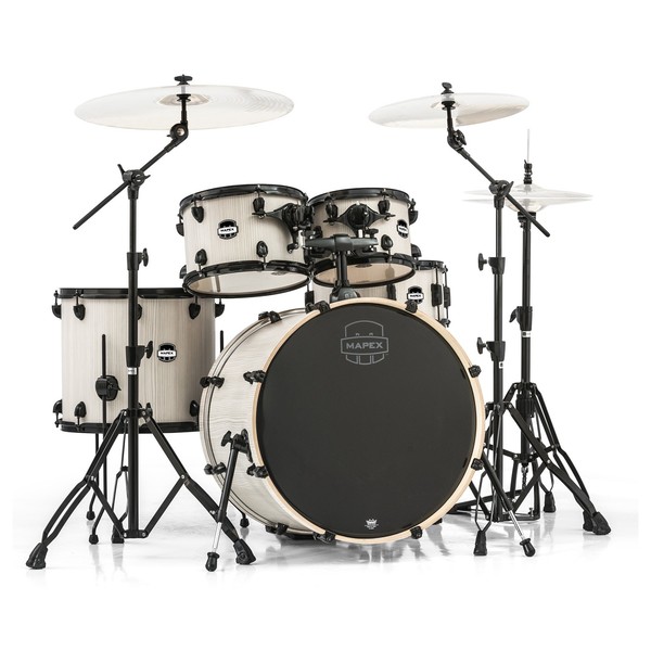Mapex Mars 529 Rock 22'' 5 Piece Drum Kit, Bonewood - Main Image