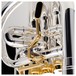 Besson Prestige BE2050 Tenor Horn, Silver Plated, Gold Brass Bell, Trigger