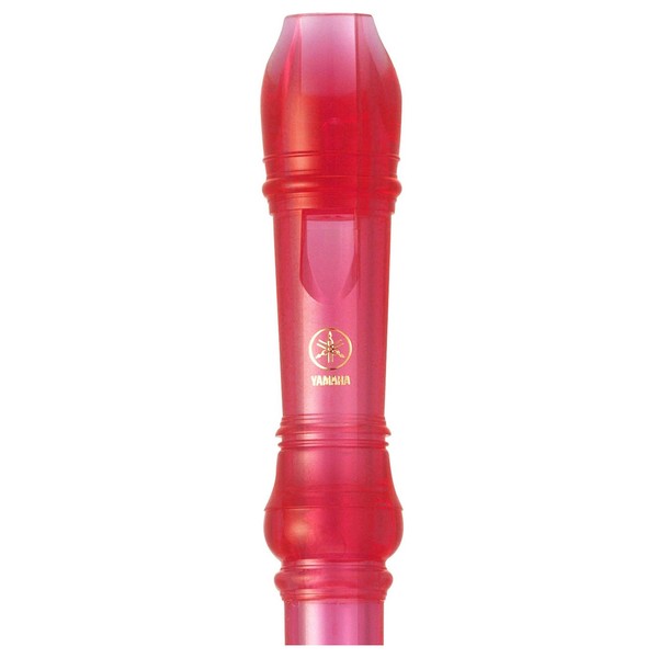 Yamaha YRS20G Descant Recorder, German Fingering, Pink, Mouthpiece
