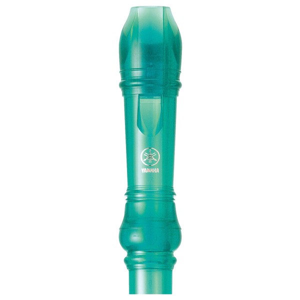 Yamaha YRS20G Descant Recorder, German Fingering, Blue, Mouthpiece