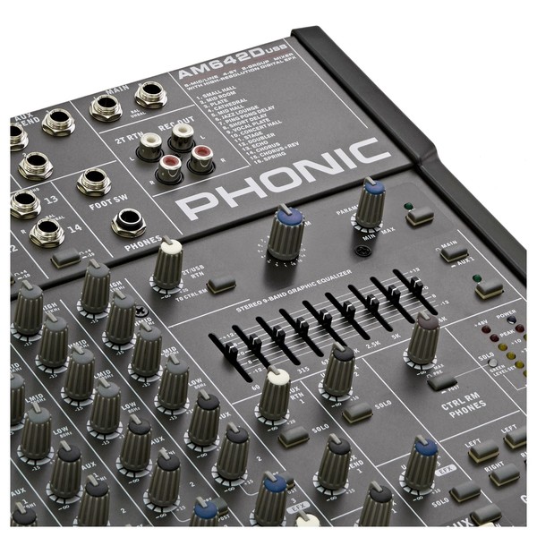 PHONIC AM642D USB オーディオミキサー AM 642D USB