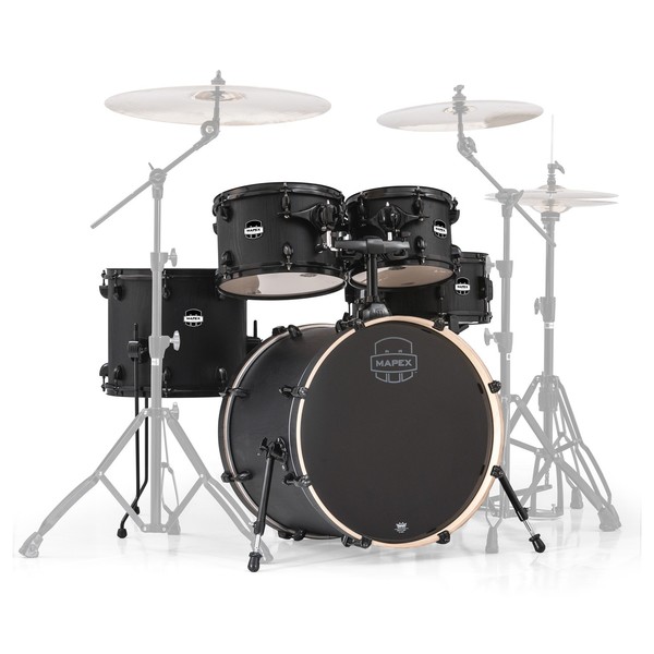 Mapex Mars 20'' Fusion 5 Piece Shell Pack, Nightwood - Main Image