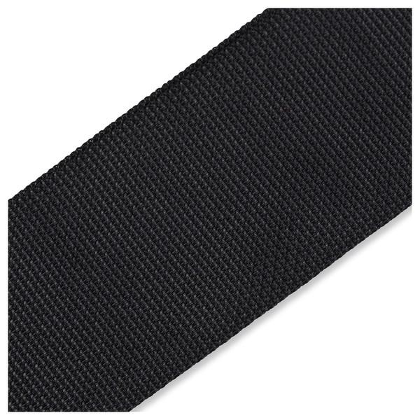 Levys 3" Polypropylene Guitar Strap, Black Material