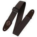 Levy's MSSC8-BRN 2" Cotton Guitar Guitar Strap, Brown